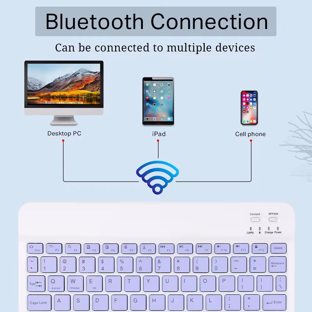tastiera Bluetooth wireless portatile