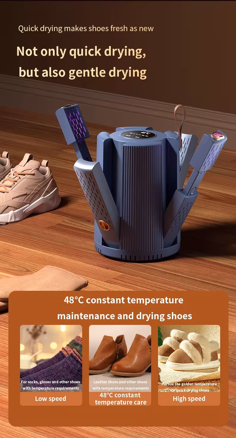 shoe dryer with sterilization