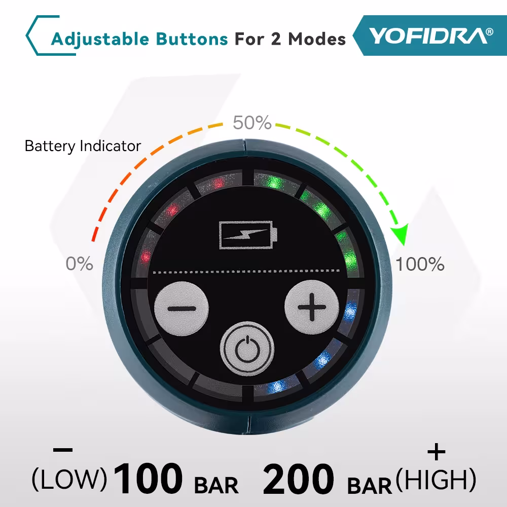 wireless high pressure washing machine