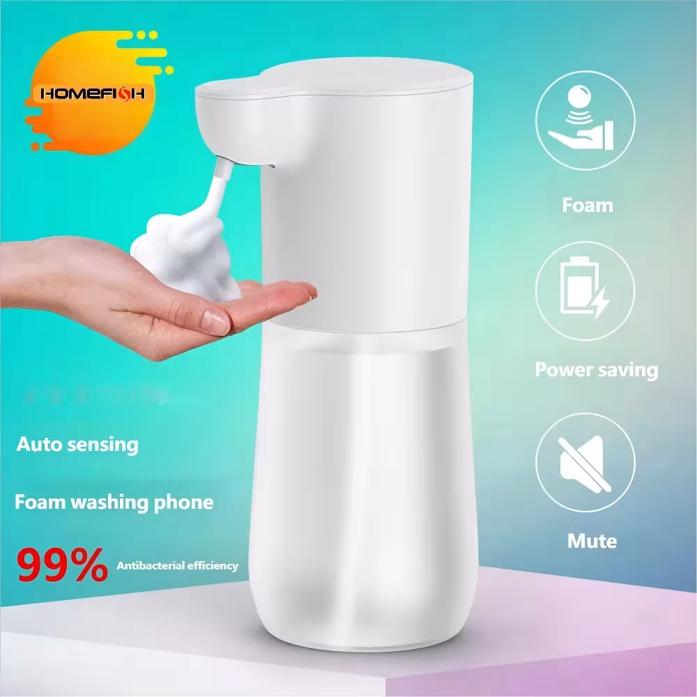 HOMEFISH Smart Sensor distributeur automatique de savon 350ml charge USB