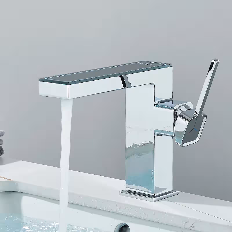 digital bathroom faucet screen