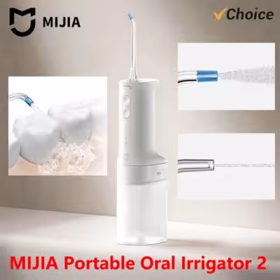 Atomizador bucal portátil MIJIA 2025, 2 unidades para blanquear los dientes, limpiador bucal
