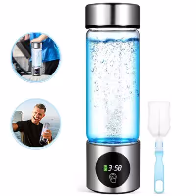 Générateur d'eau hydrogénée avec technologie SPE PEM et écran LED