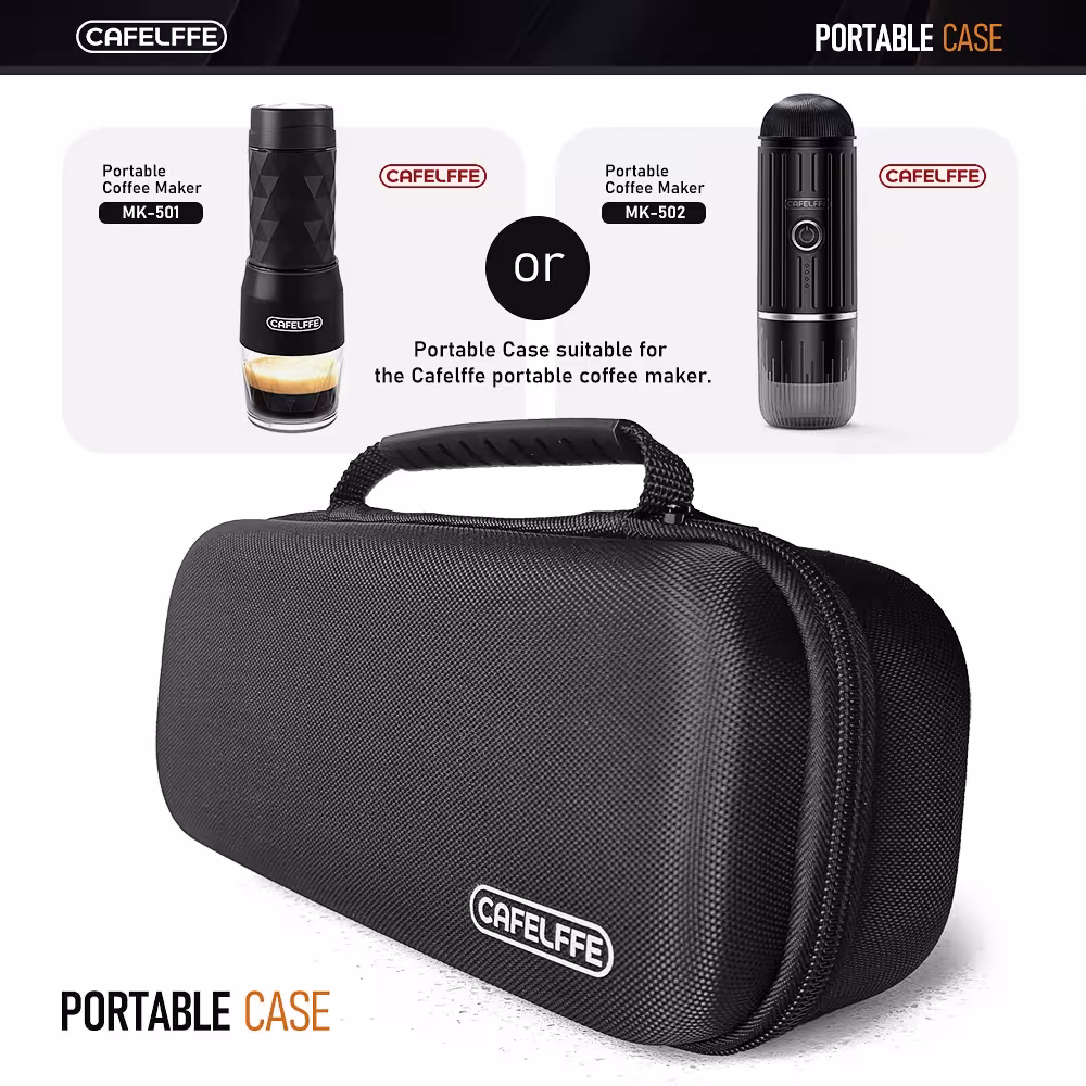 Cafelffe nešiojamoji kavos aparato kelionės krepšys Eva dėžutė išvažiavimams