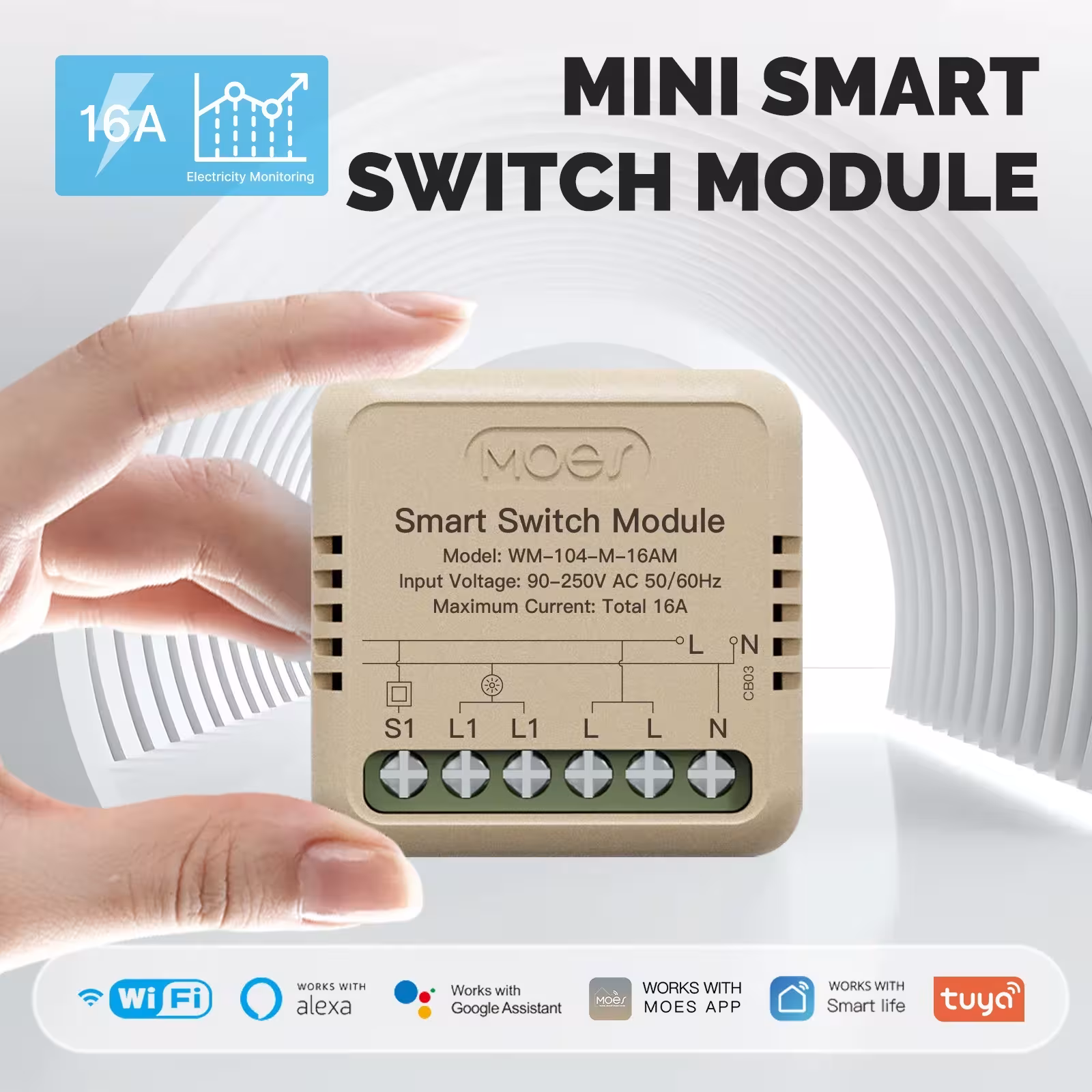 Módulo de conmutación WiFi inteligente