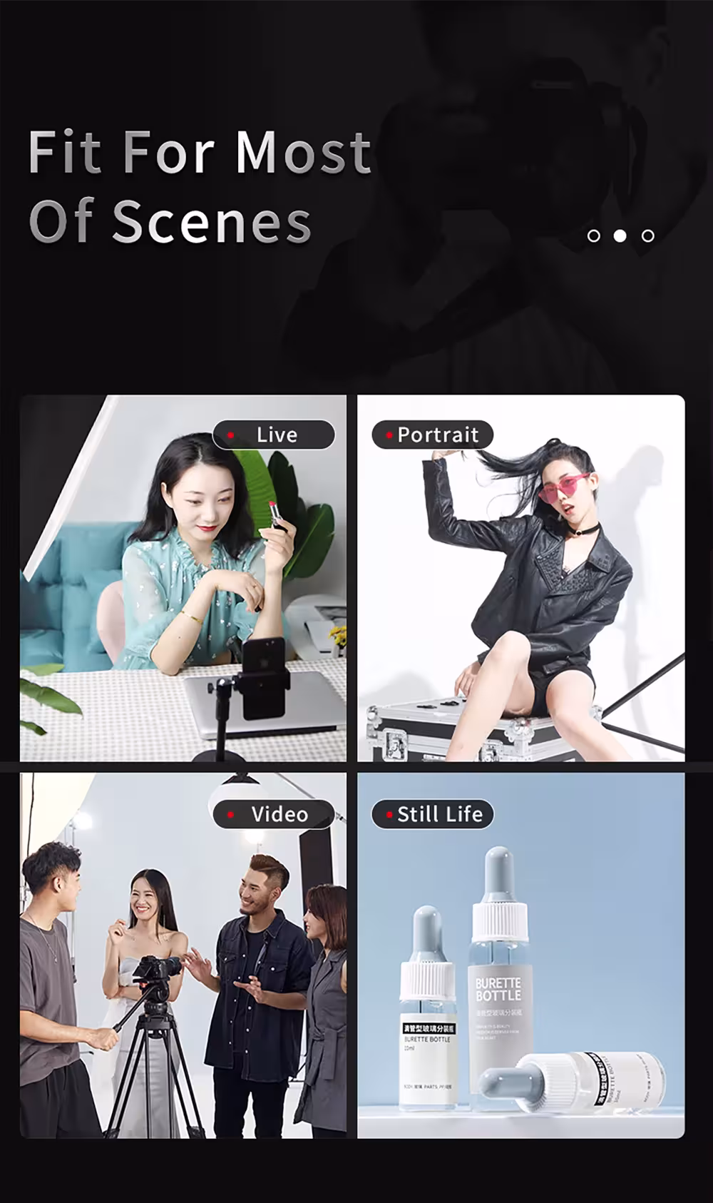 LED Video Light for Studio