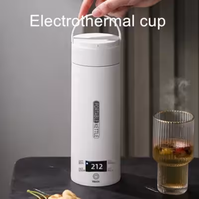 Nešiojamas elektrinis virdulys kelionėms