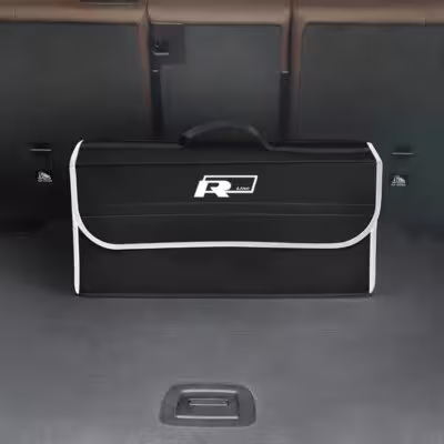 Organizador de equipaje de coche de material negro, rojo o gris para modelos VW