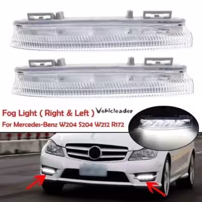 Mercedes-Benz LED DRL headlights 12V W204 W212 C250 E350
