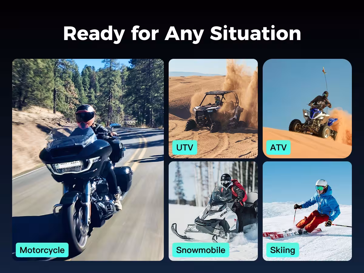 motorcycle helmet bluetooth interkom