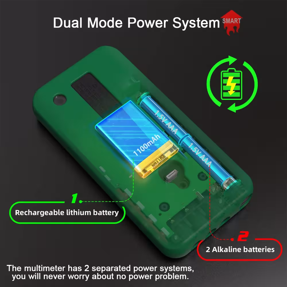 digital multi-meter temperature
