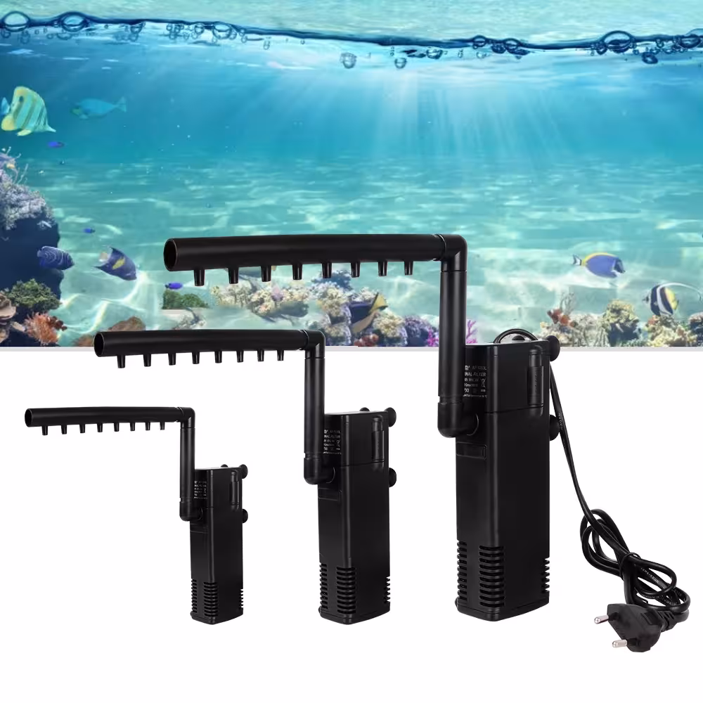 Pompe de filtration d'eau à faible niveau EU Plug pour l'oxygène des poissons de tortue