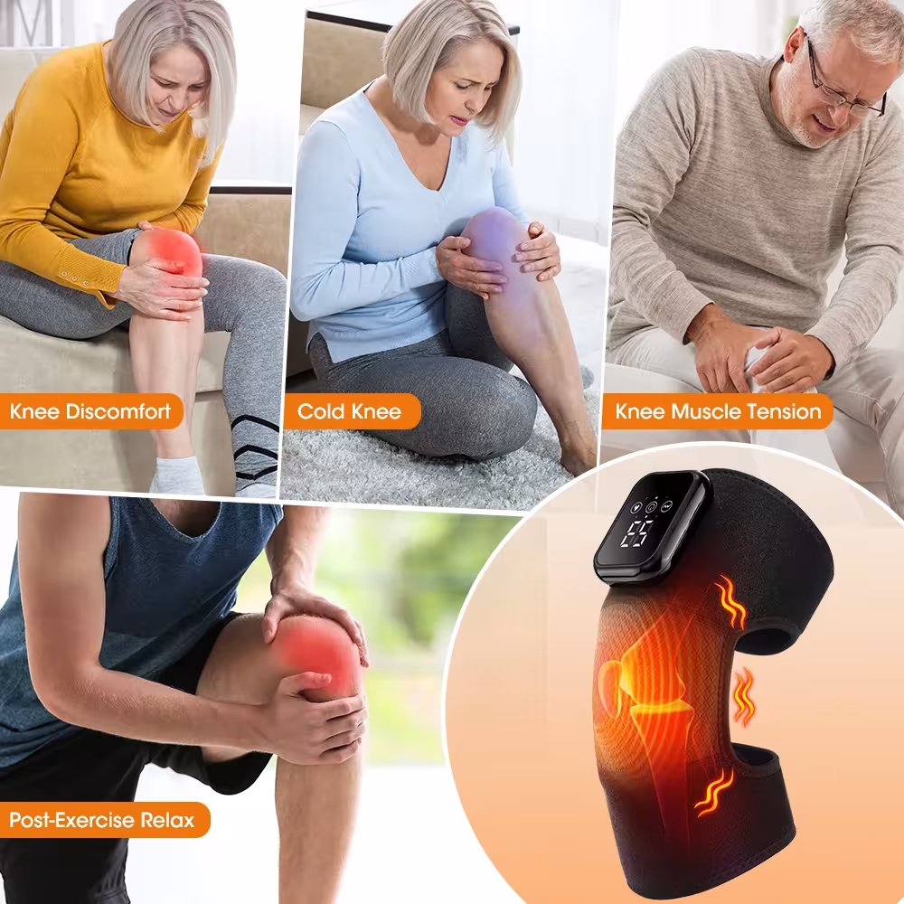 appareil de massage chauffant pour les jambes