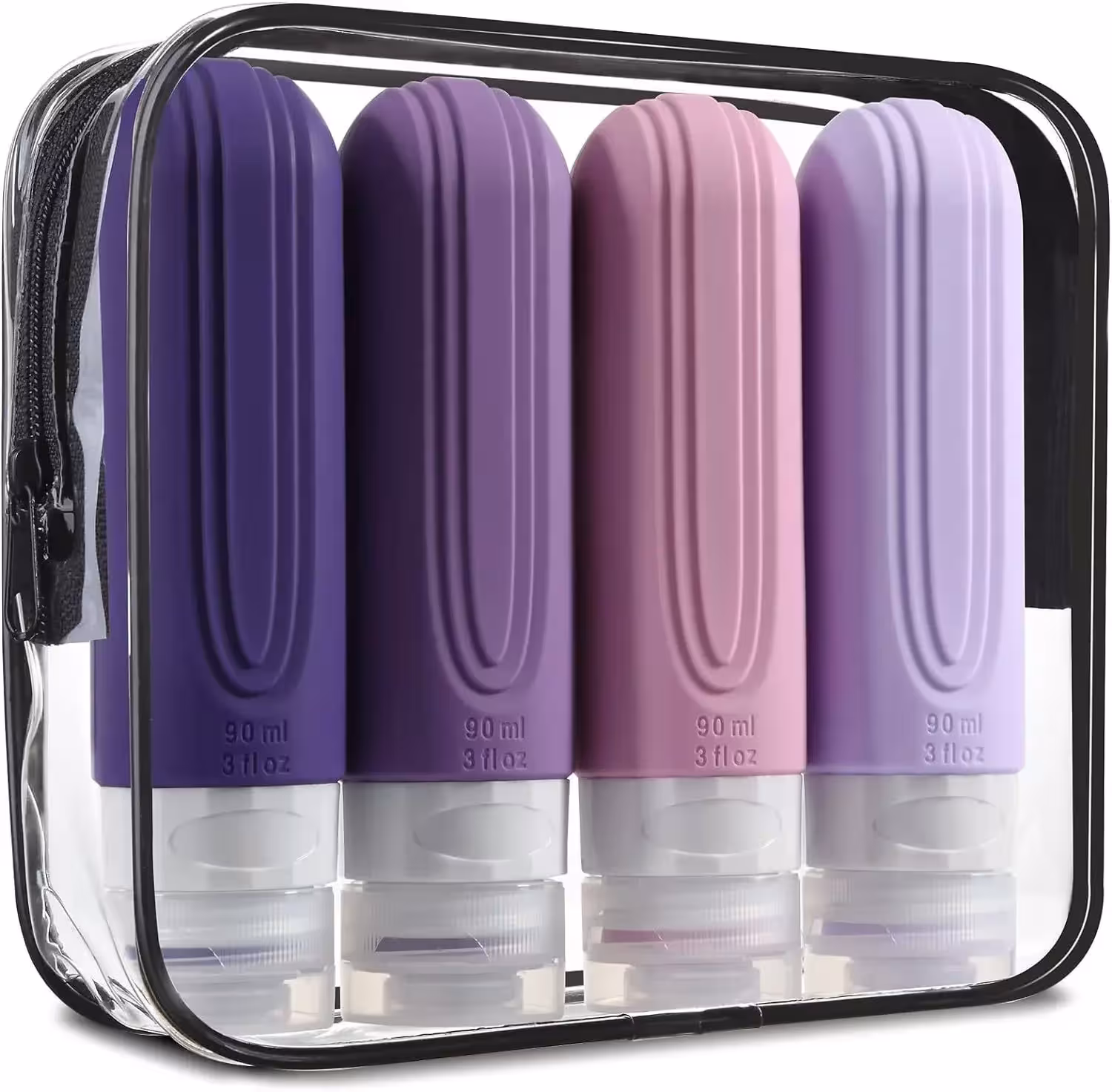 bouteille de voyage en silicone