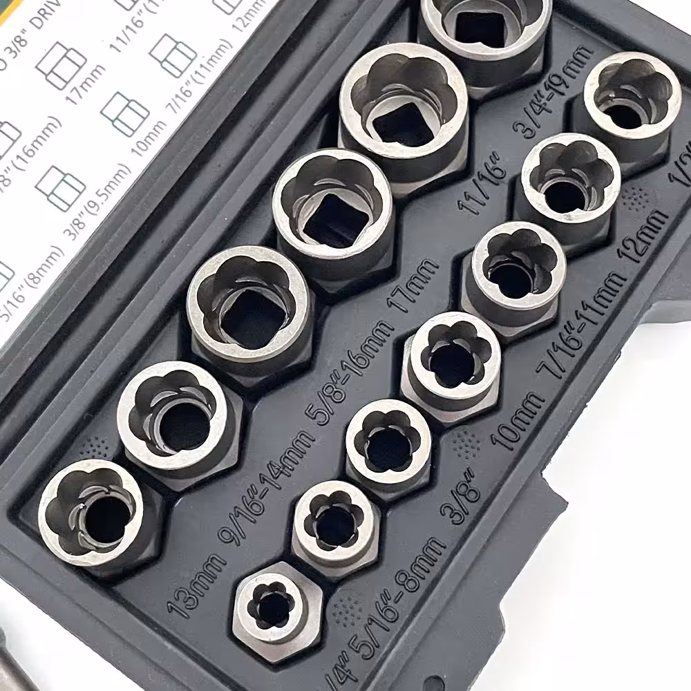Screw extraction set
