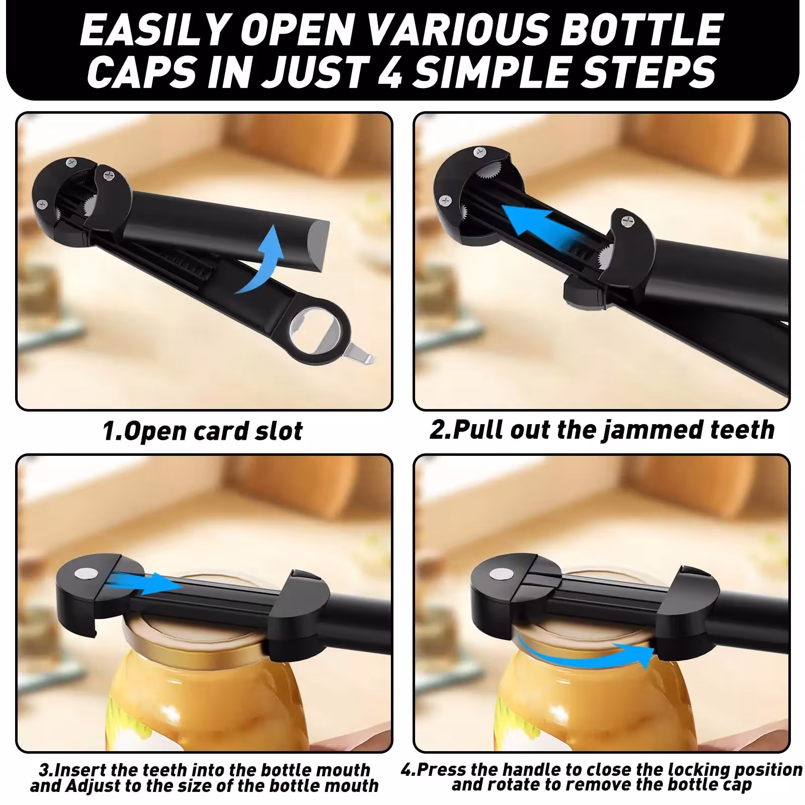 stainless steel bottle opener