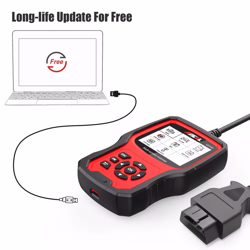 Escáner OBD2 para VW Audi