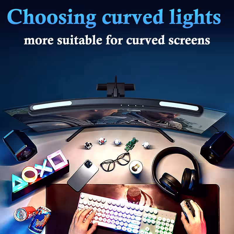 Barra de luz LED para monitor