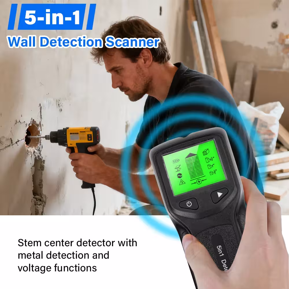 detector de pared para metal
