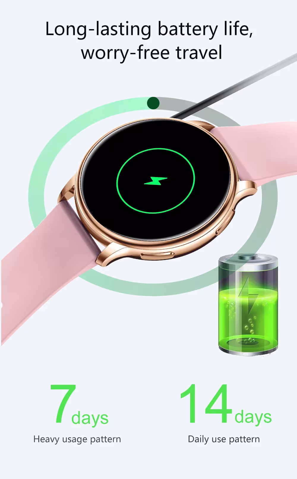 reloj inteligente con monitor de frecuencia cardíaca