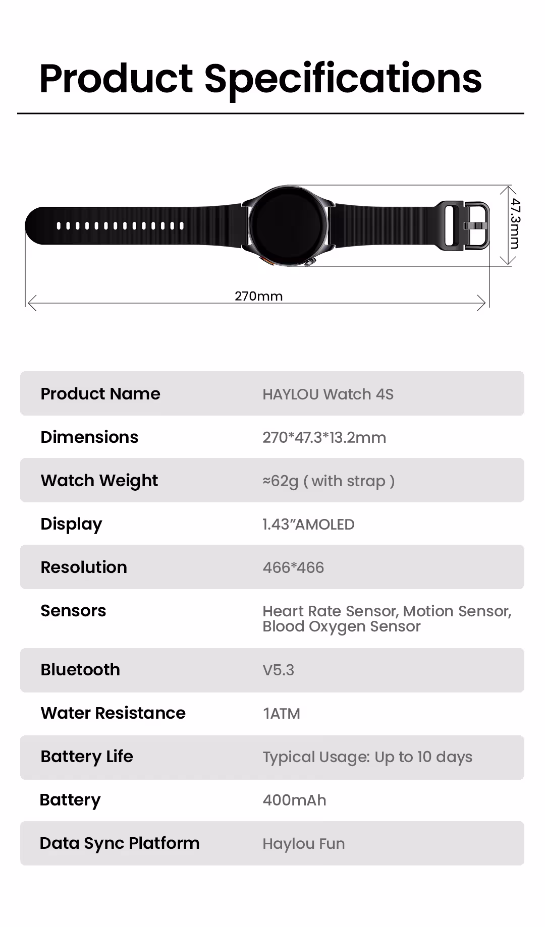 Horloge GPS intelligente