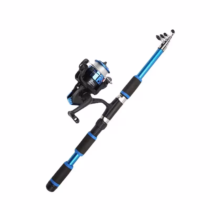 fishing set with roller