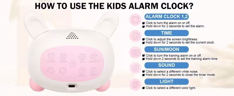 children's alarm clocks for kids