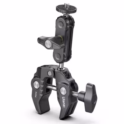 Ulanzi Super Clamp Magic Arm con 1 / 4 3 / 8 hilo cabeza de bola multi-way para cámara