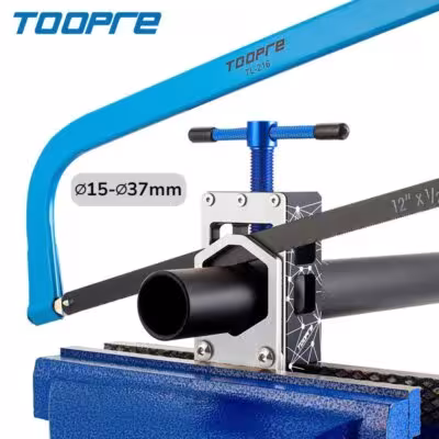 Guida per tagliare tubi di bicicletta da 15-37mm, morsetto in lega di alluminio.