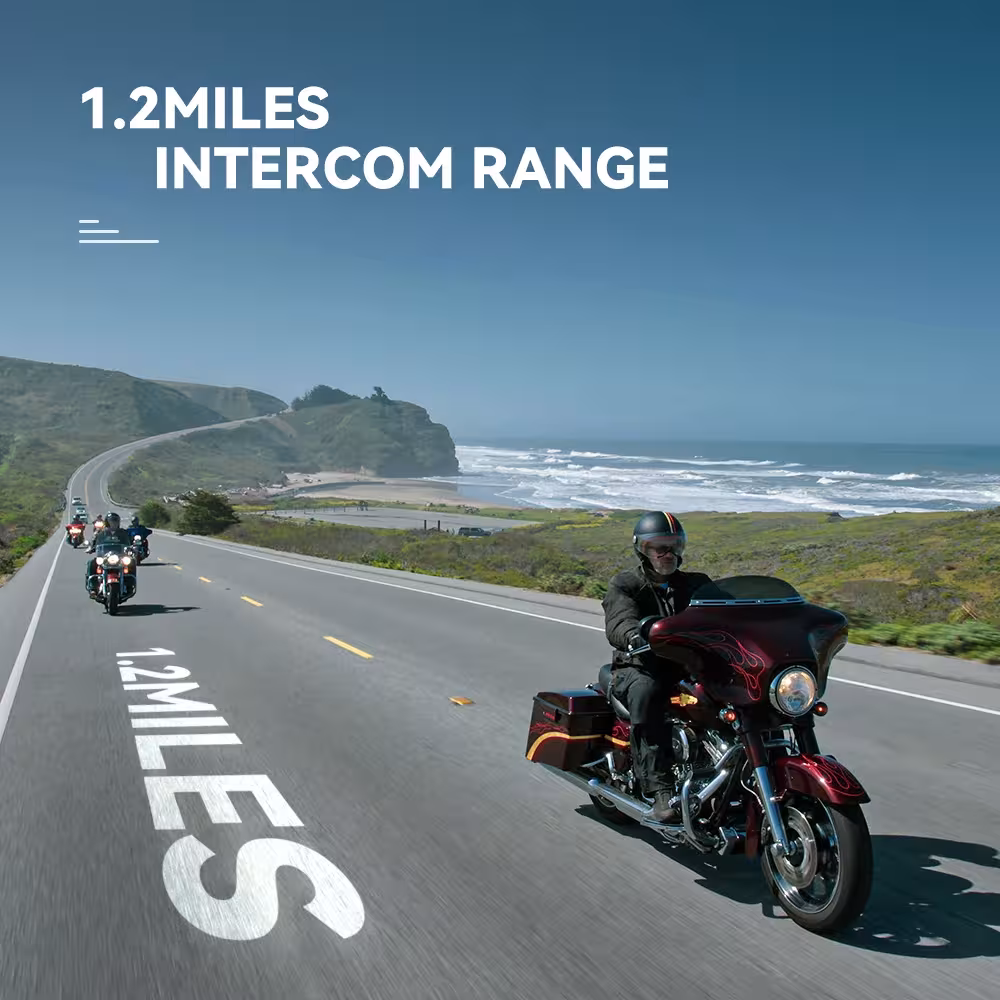 interfono per moto Bluetooth cuffie