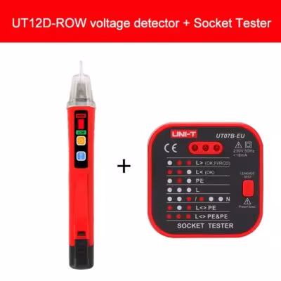 Penna di test a LED UNI-T UT12D per rilevamento di tensione senza contatto 24V-1000V