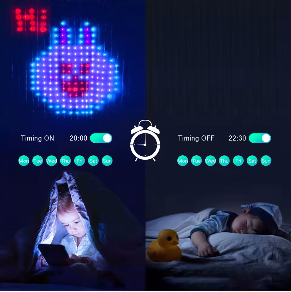 400 LED RGB curtain lights