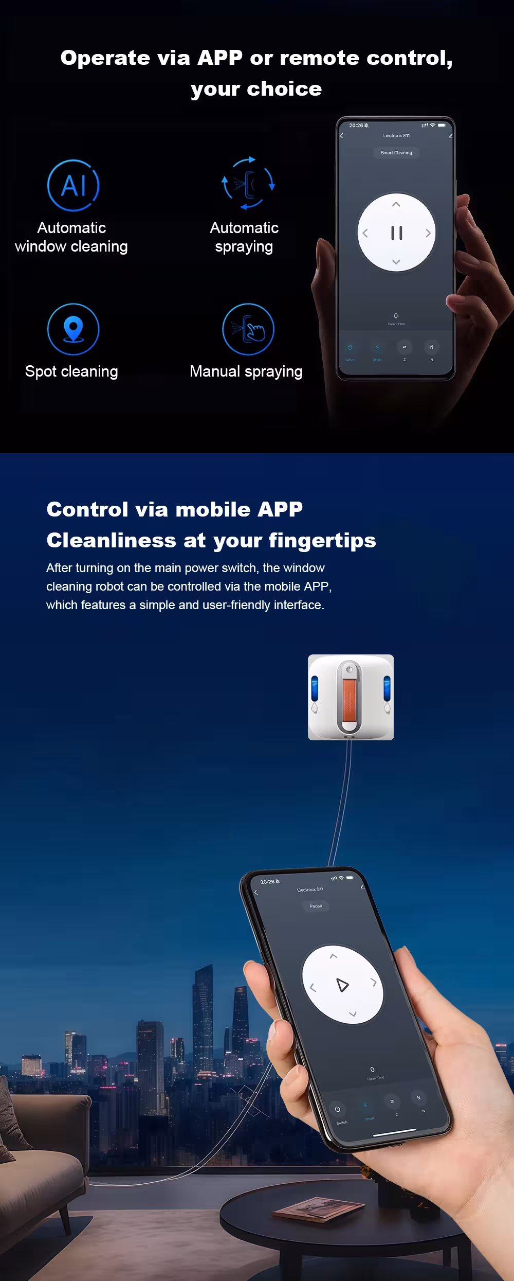 window cleaning robot