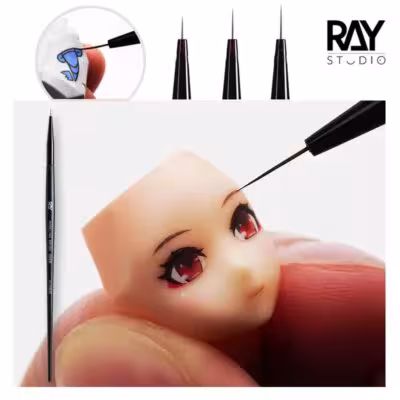 RAYSTUDIO Ultra-fine Modeliavimo Šepetėlis #0 #1 #2 Kontūrų Rašiklis Modeliavimui