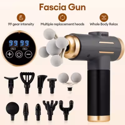 11 do 1 elektryczny pistolet do masażu 99 poziom potężny maszyna do masażu faktura