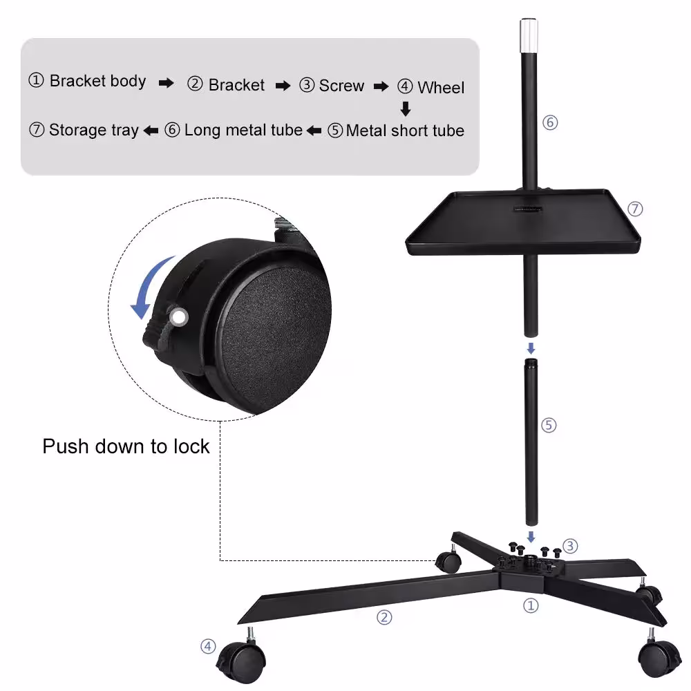 LED beauty lamp for eyelashes