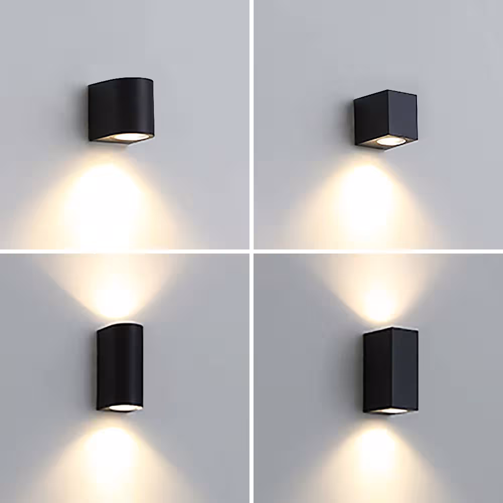 Applique murale LED étanche IP65 GU10 AC85-265V pour la maison et le jardin