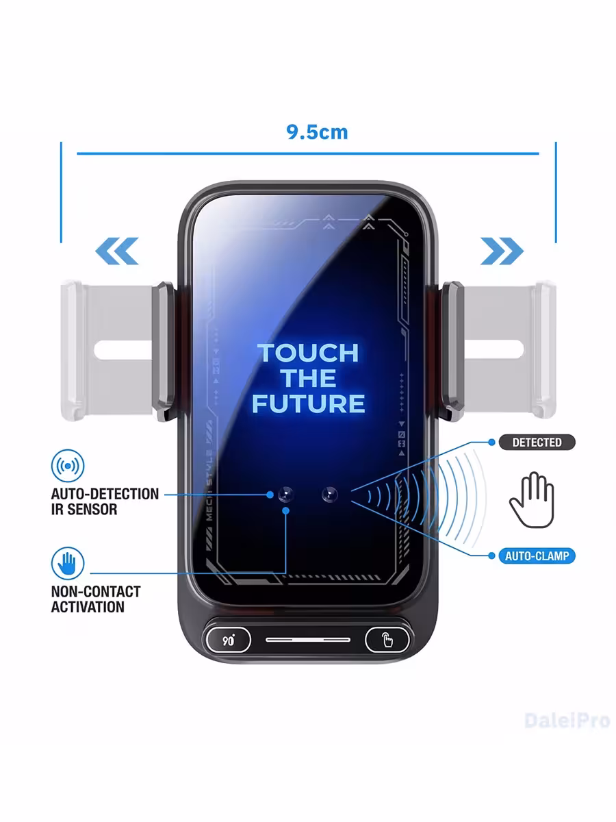 wireless car phone holder