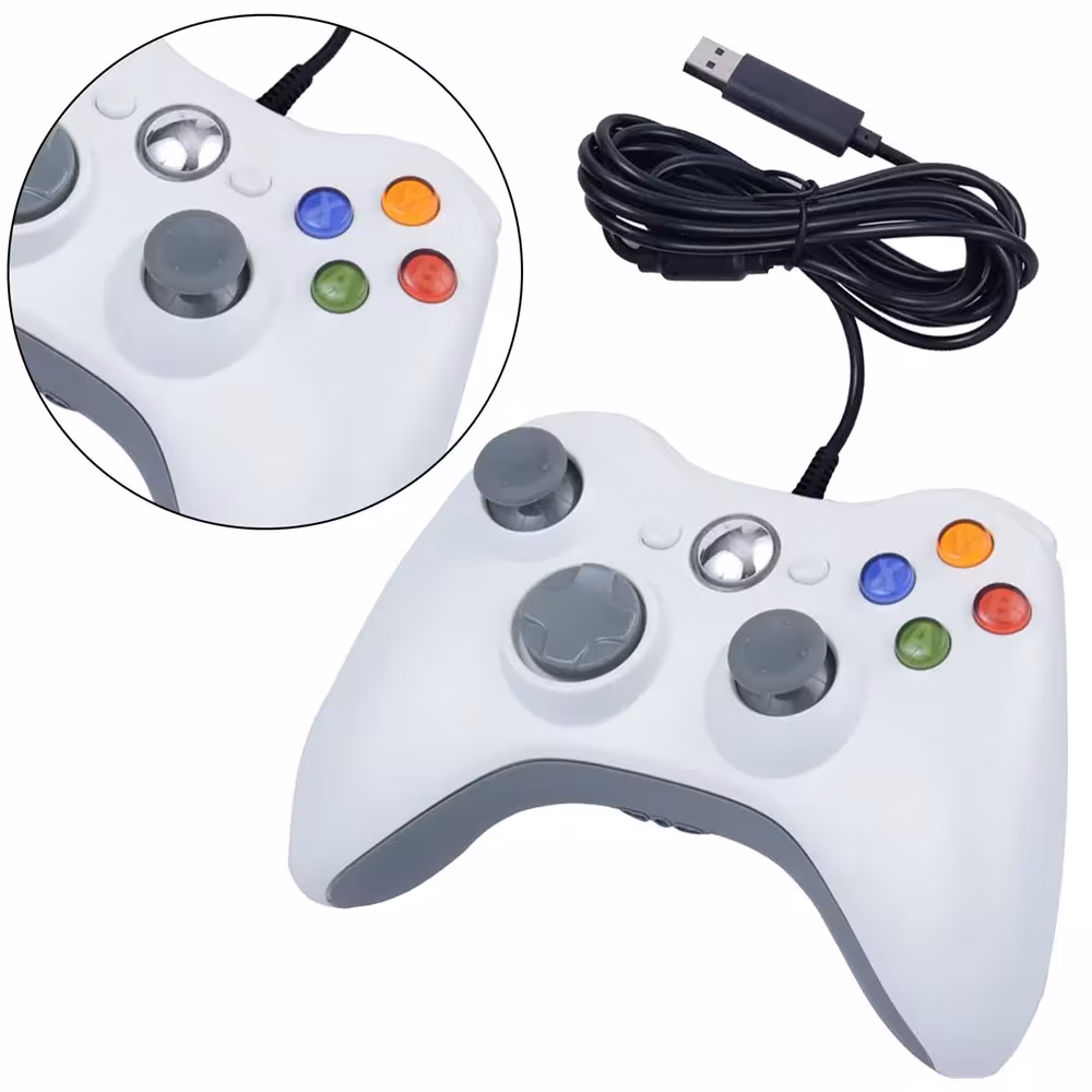 controlador de cable Xbox 360