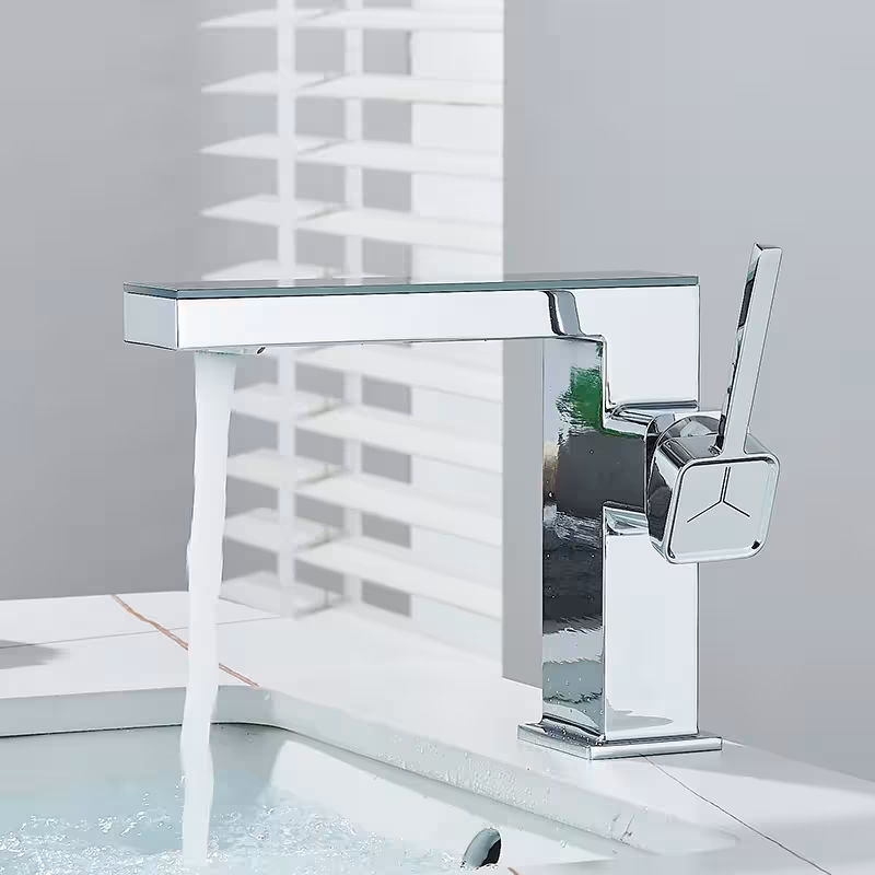 digital bathroom faucet screen