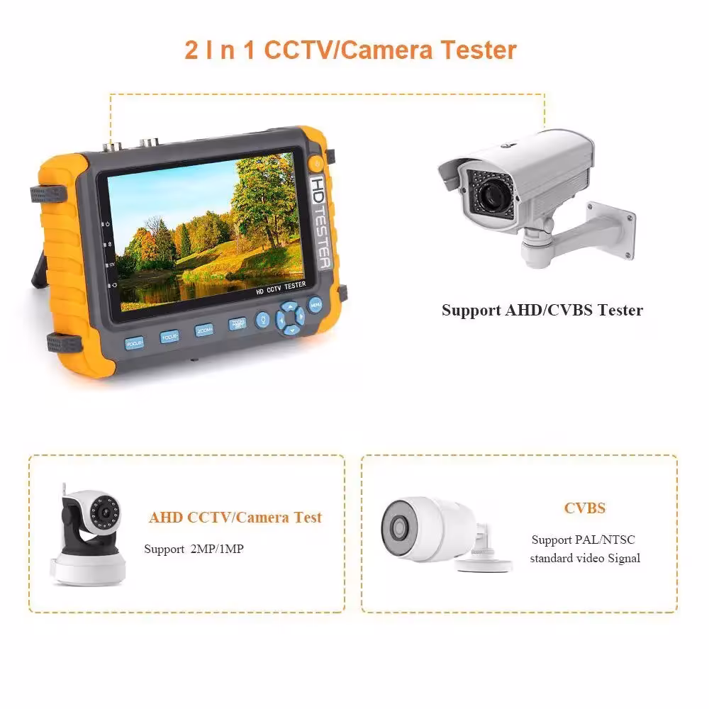 CCTV kamera testuoklis