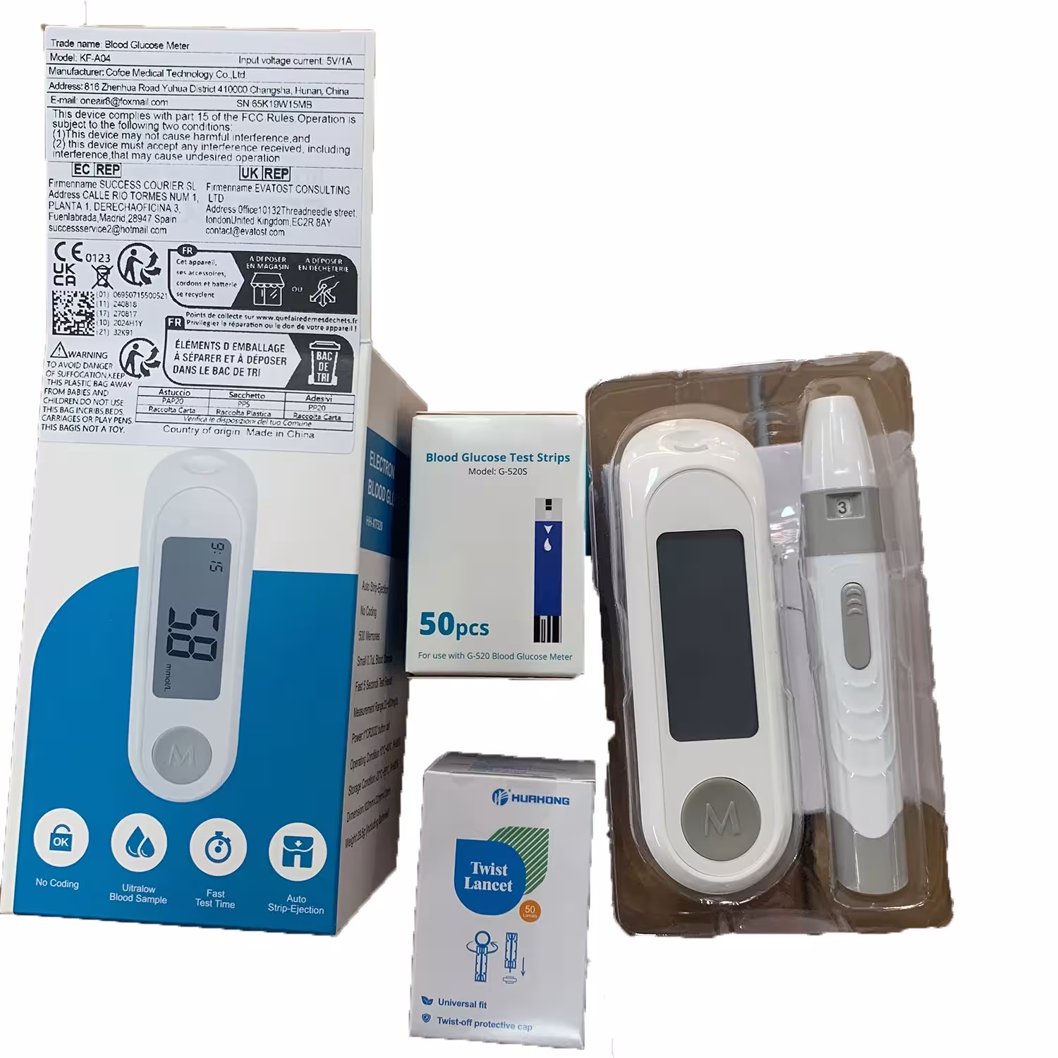 misuratore di zucchero per il diabete