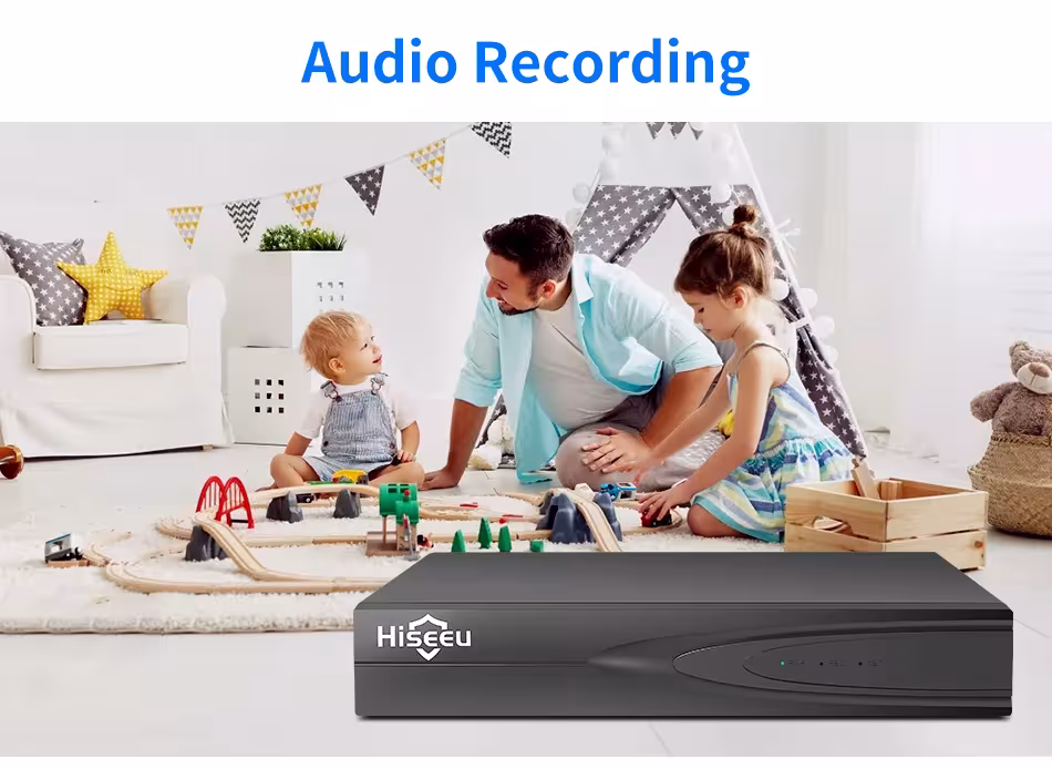 IP CCTV saugos kamera NVR