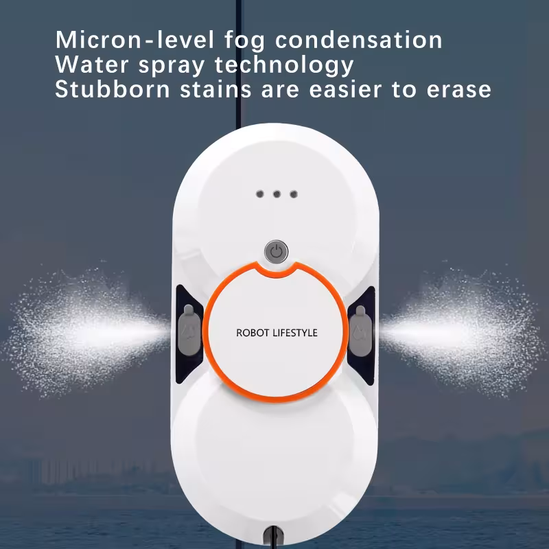 automatic window cleaning robot