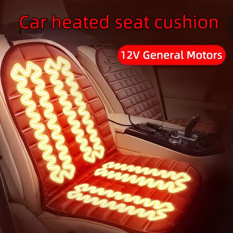 Heated car cushion 12V for quick heating in winter