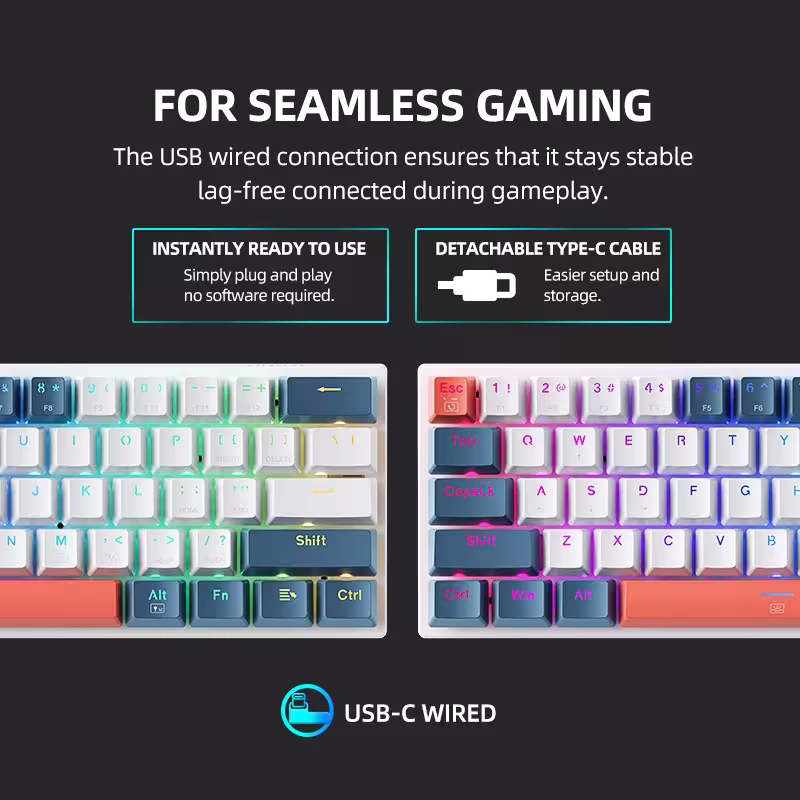 mechanical gaming keyboard 60%