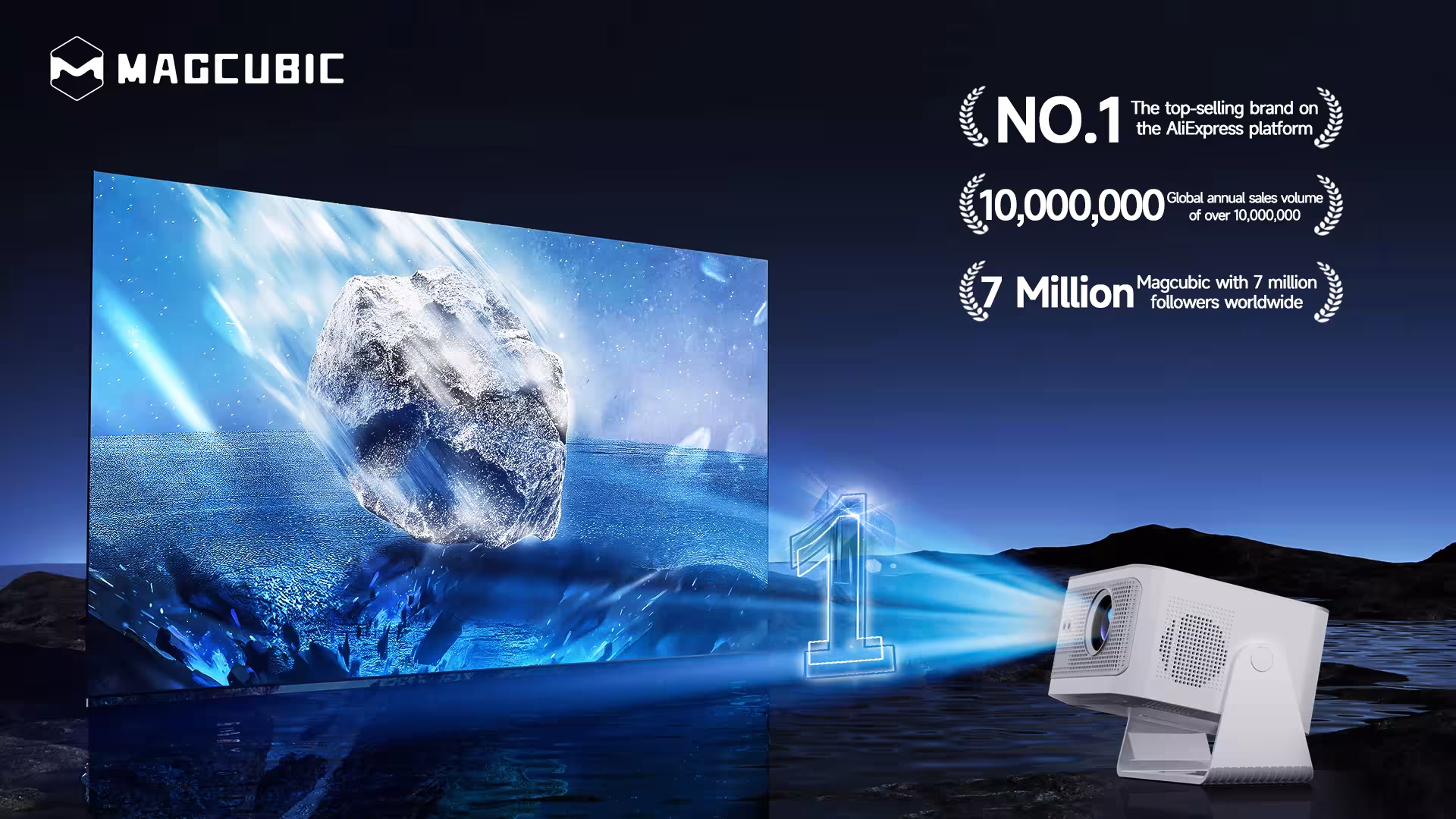 portable projector 1080P
