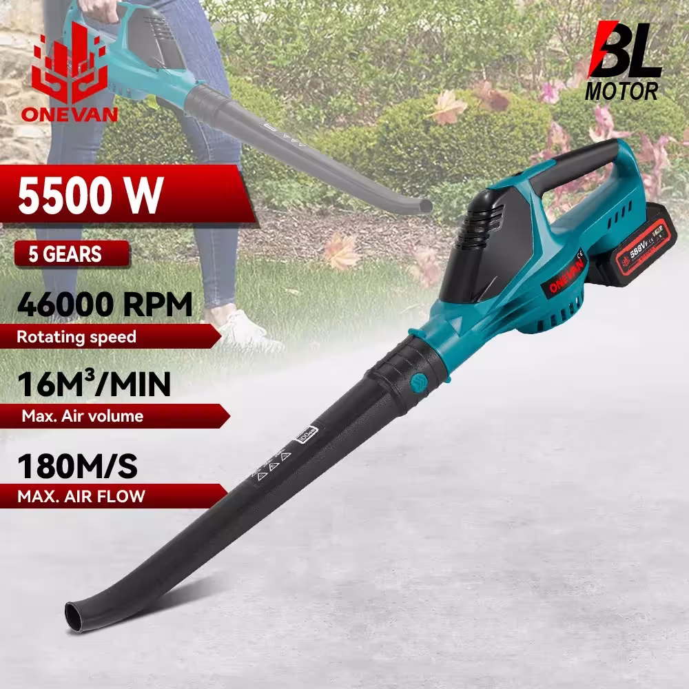 Sans moteur 5500W ventilateur électrique 46000RPM sans câble Makita 18V