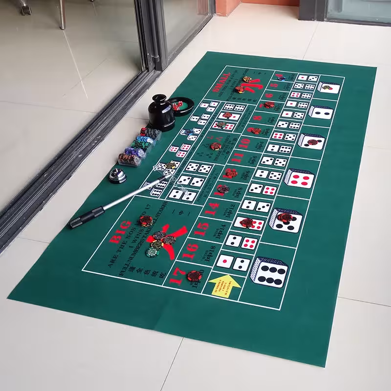 pokeryje žaidimų kilimėlis