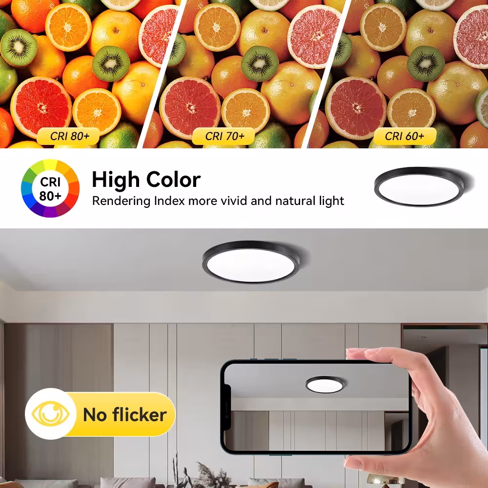 Éclairage au plafond LED